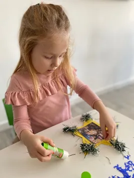 Confecționare stele pentru colindat - Grupa mare - 1