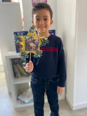 Confecționare stele pentru colindat - Grupa mare - 6